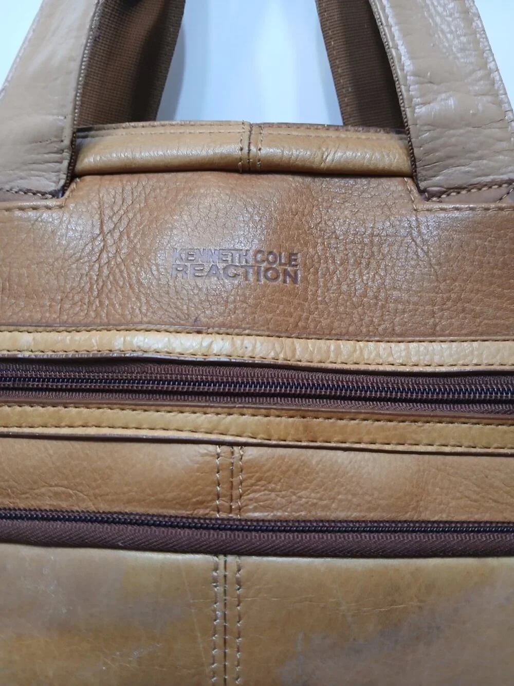 Kenneth Cole Leather Attache